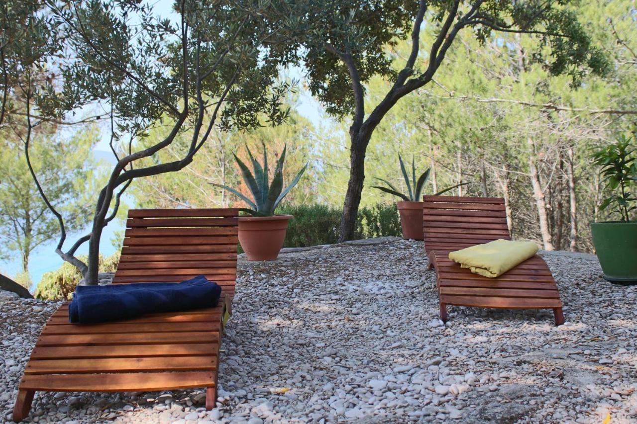 Seaside Secluded Apartments Zavala, Hvar - 15357 Jelsa Kültér fotó